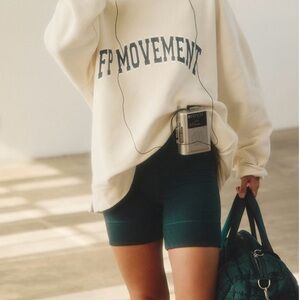 FP Movement Green Biker Shorts
